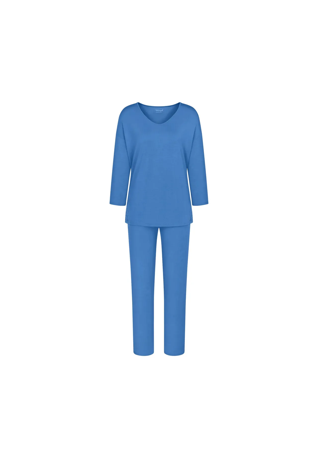 Zeitloses Pyjama-Set mit Spitze