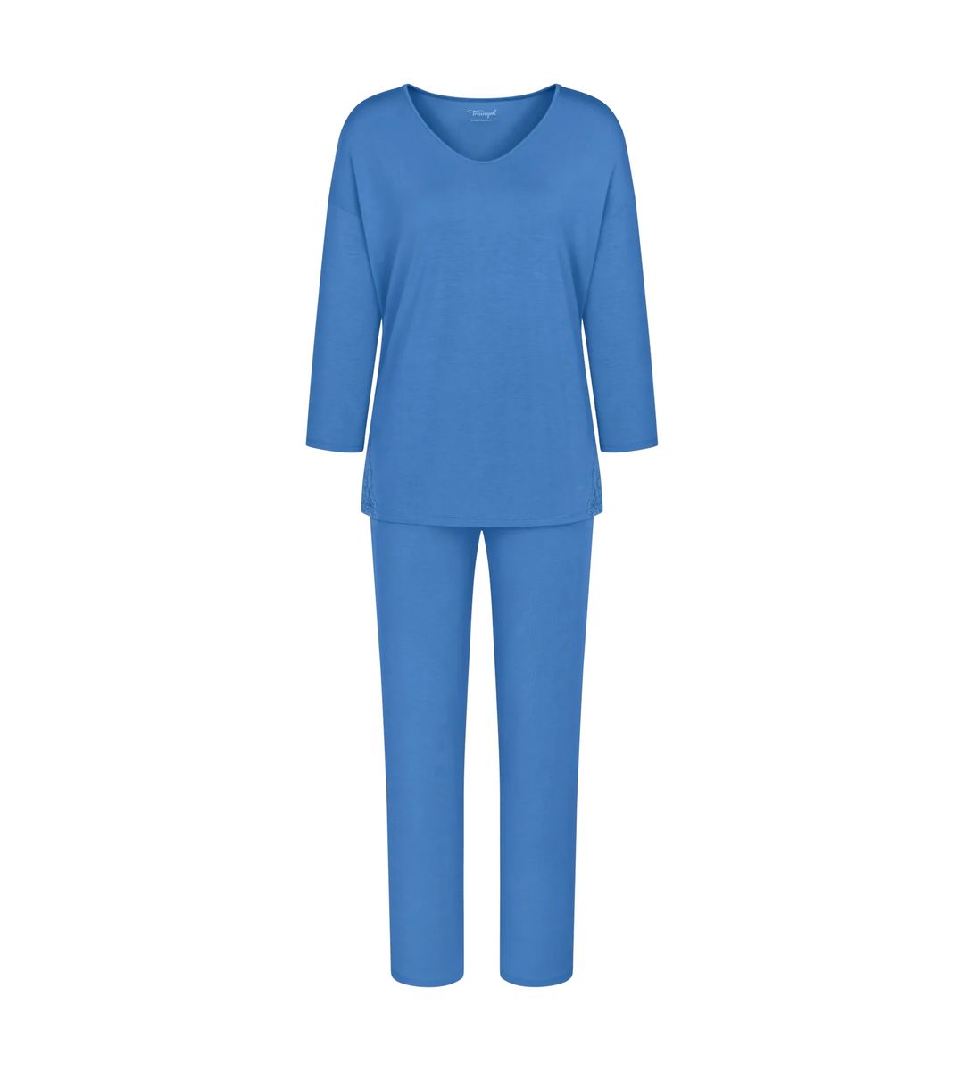 Zeitloses Pyjama-Set mit Spitze