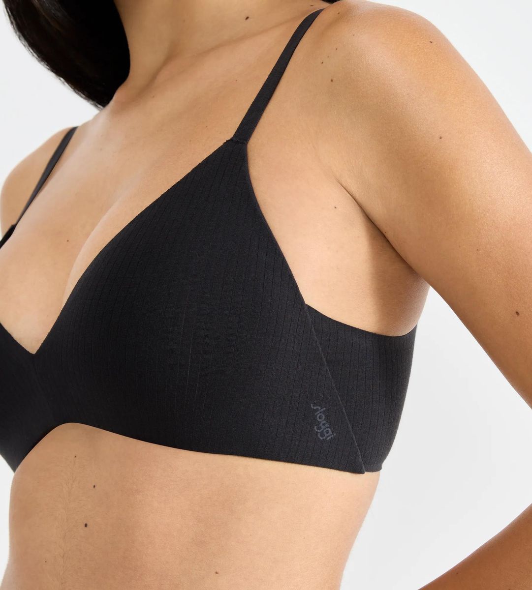 Unsichtbarer Gerippter Push-Up-BH