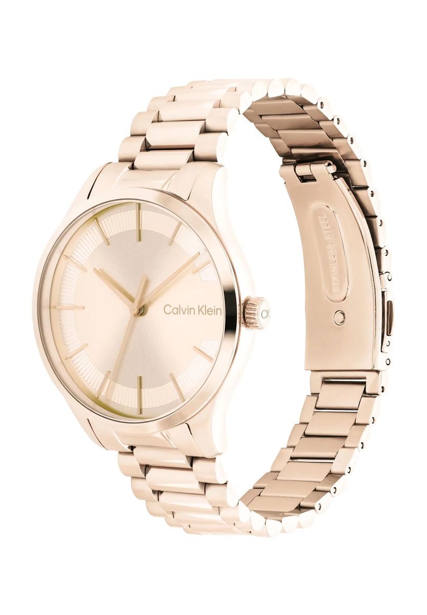 Minimalistische Armbanduhr mit Sonnenschliff