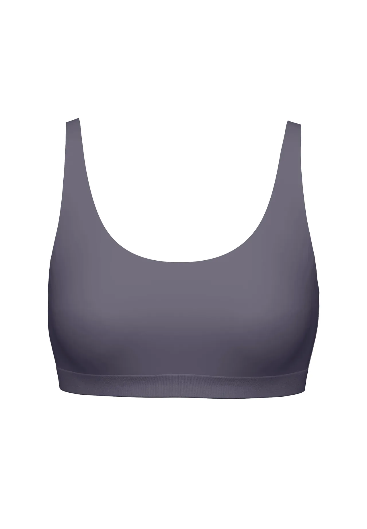 Nahtloses Clean-Cut Bustier aus Cellulose
