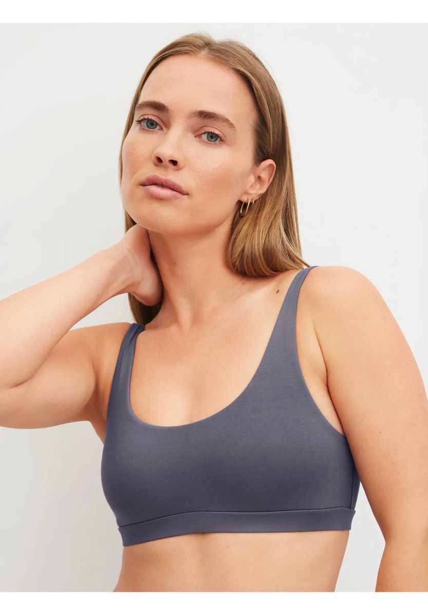 Nahtloses Clean-Cut Bustier aus Cellulose