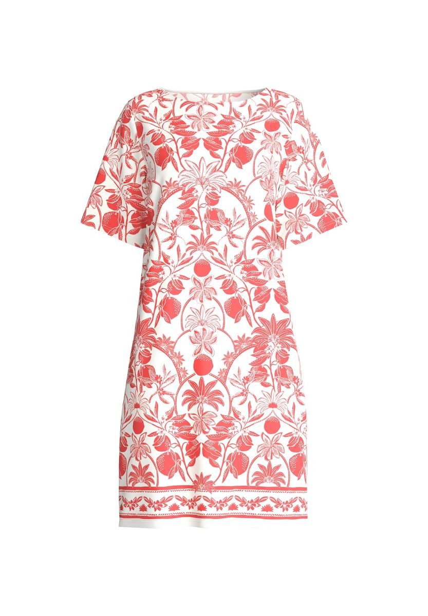 Nachthemd mit botanischem Print