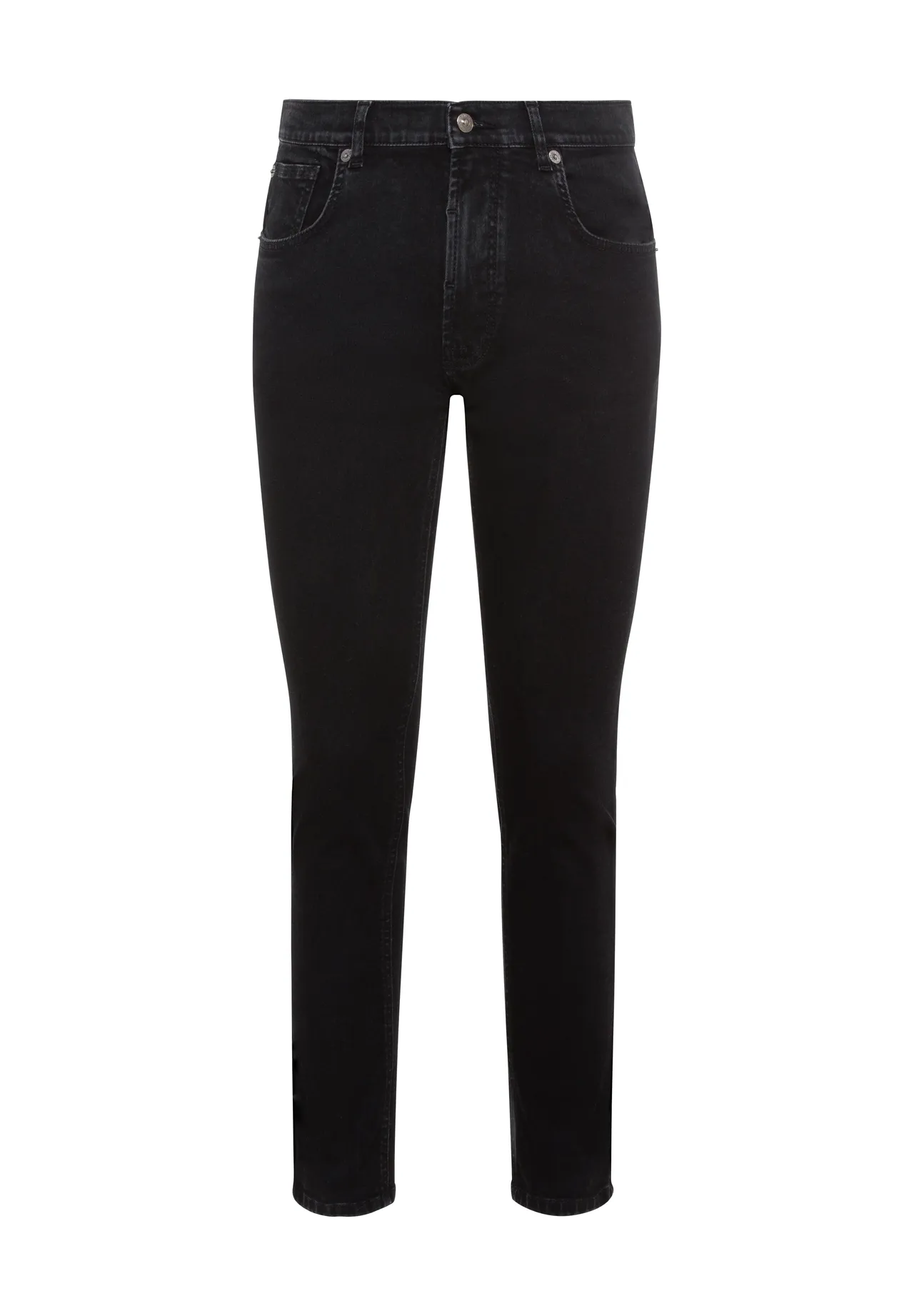 Schmale Five-Pocket Jeanshose