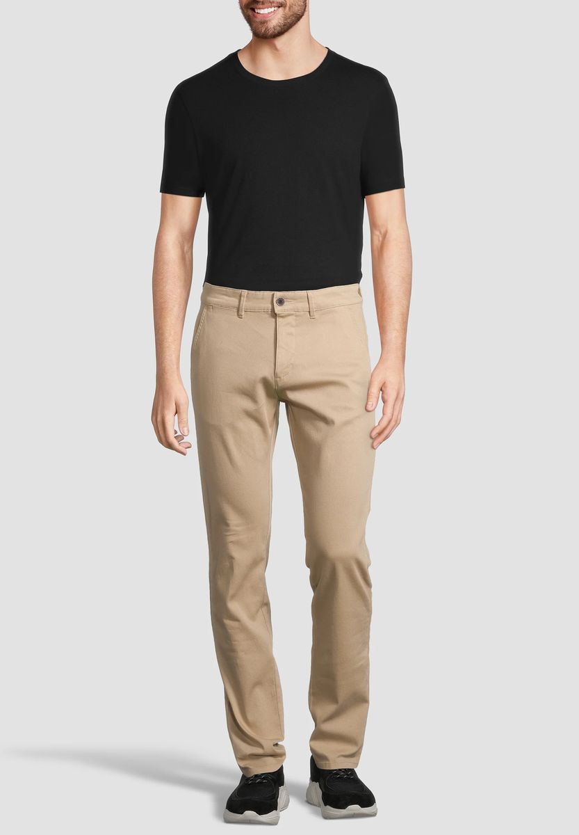 Klassische Slim-Fit Chino-Hose