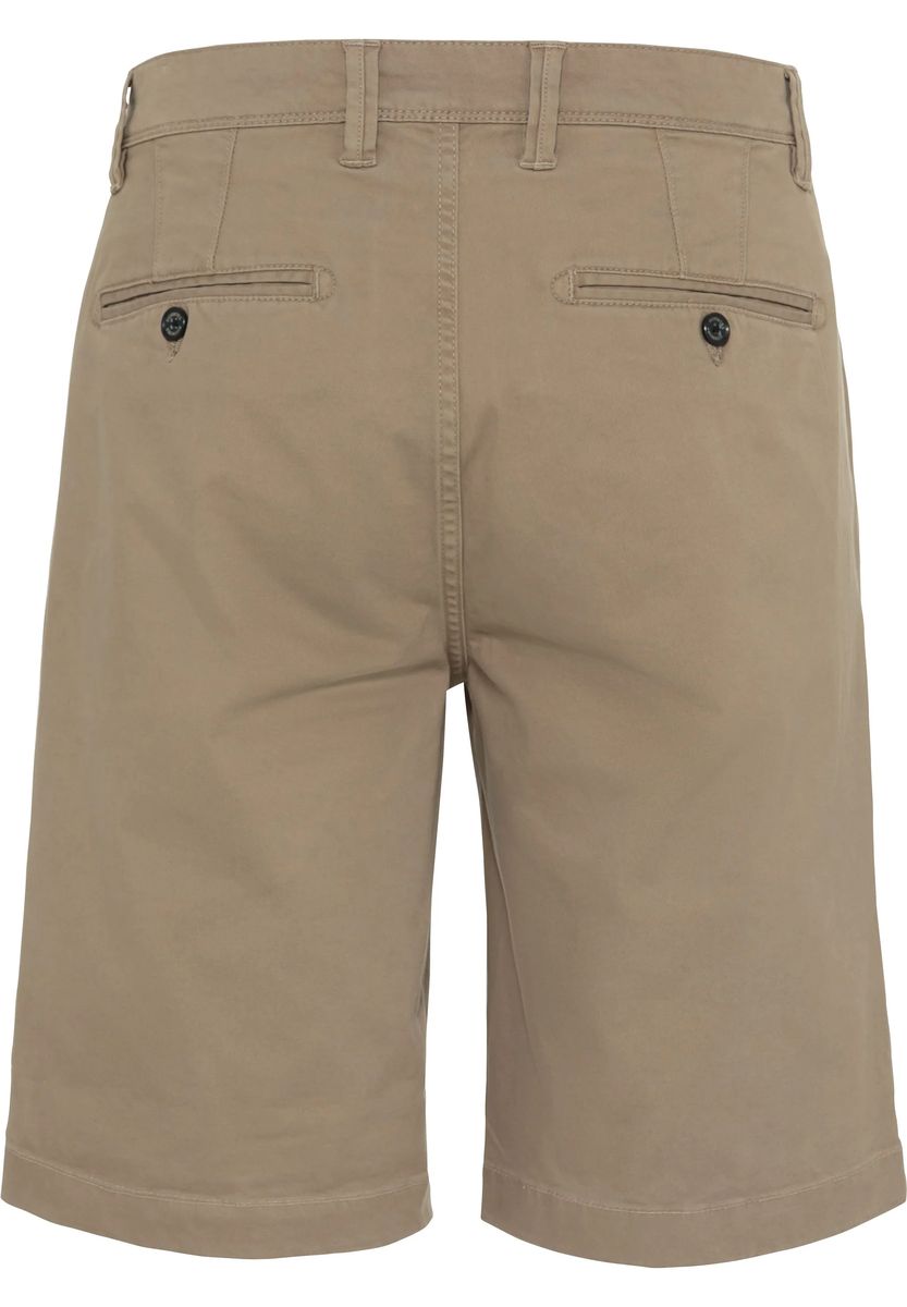 Gerade geschnittene Vier-Taschen Chino-Bermudas