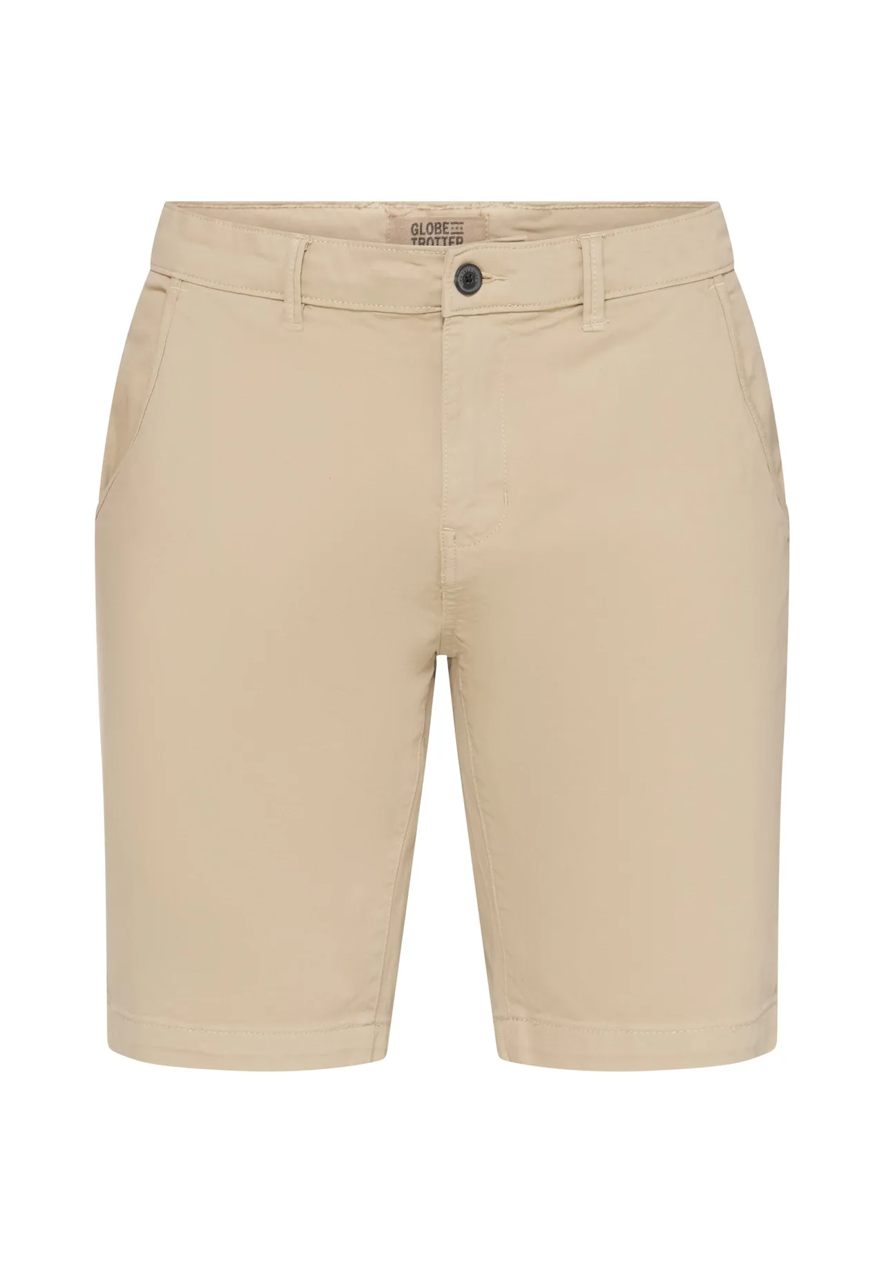 Klassische Stretch-Chino-Shorts