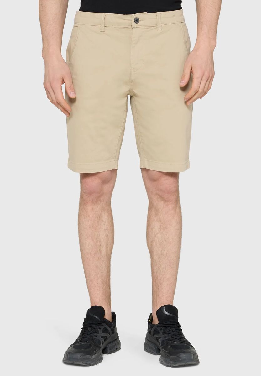 Klassische Stretch-Chino-Shorts