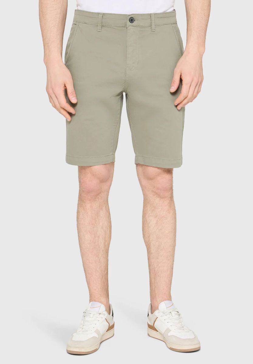 Klassische Stretch Chino Shorts