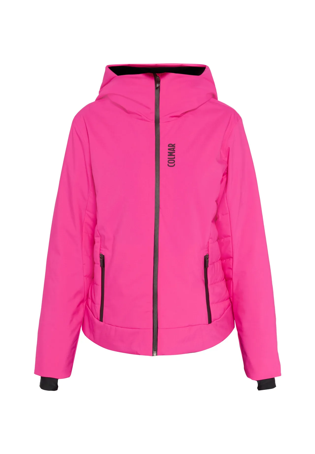 Funktionale Skijacke mit Kapuze
