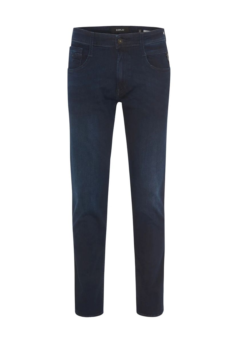Slim Fit Denim mit mittlerem Bund