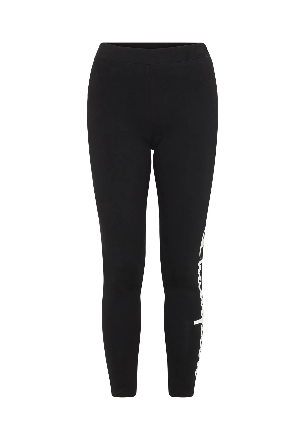 Knöchellange Leggings mit Logo-Schriftzug
