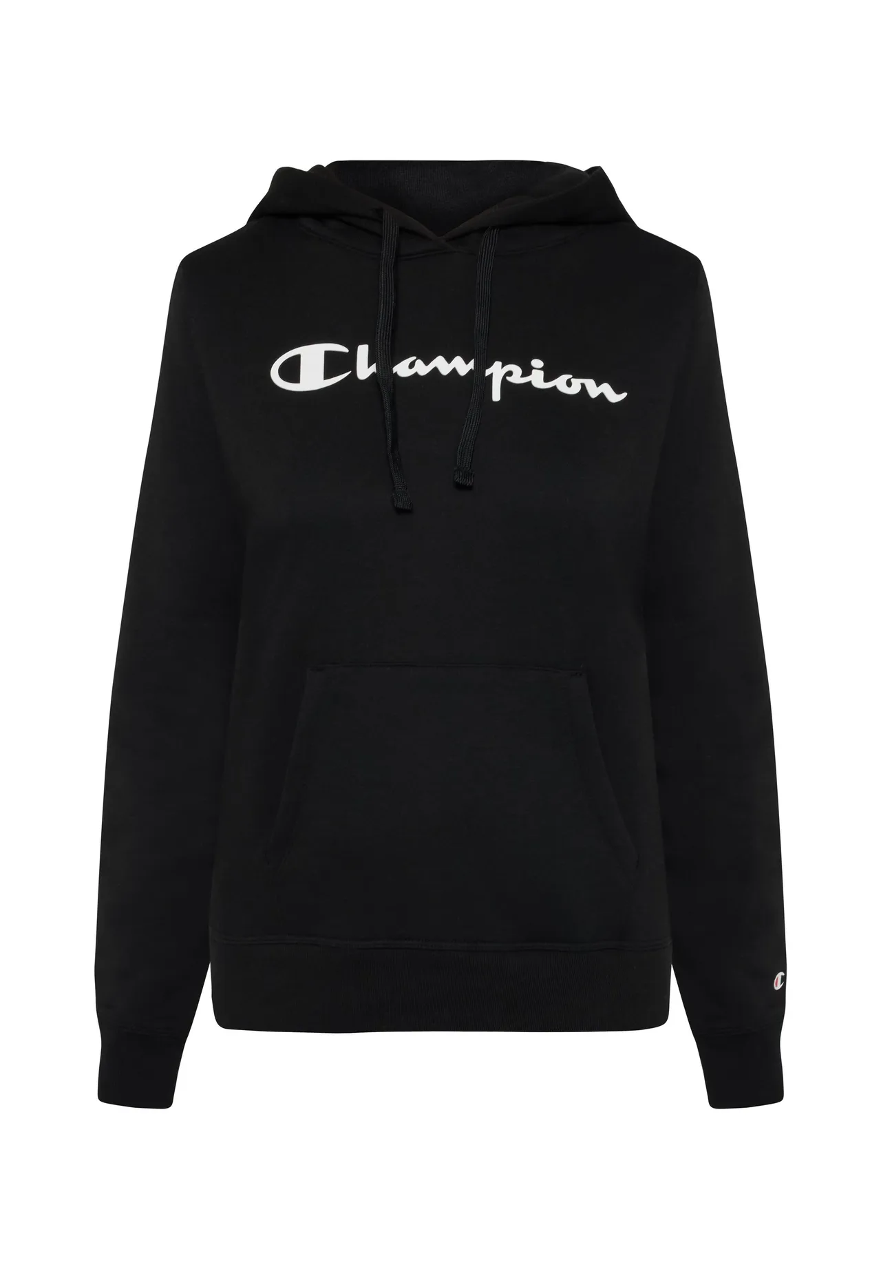 Hoodie mit klassischem Logo-Schriftzug