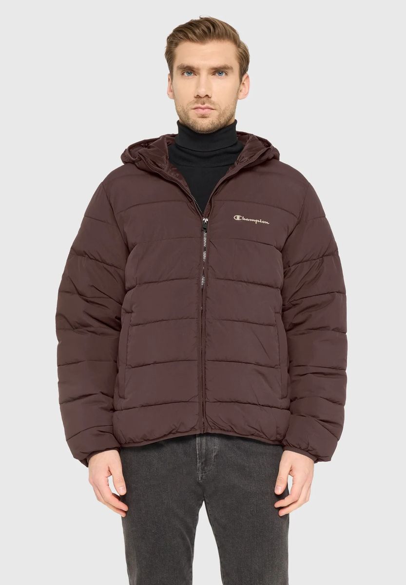 Leichte gesteppte Pufferjacke mit Kapuze