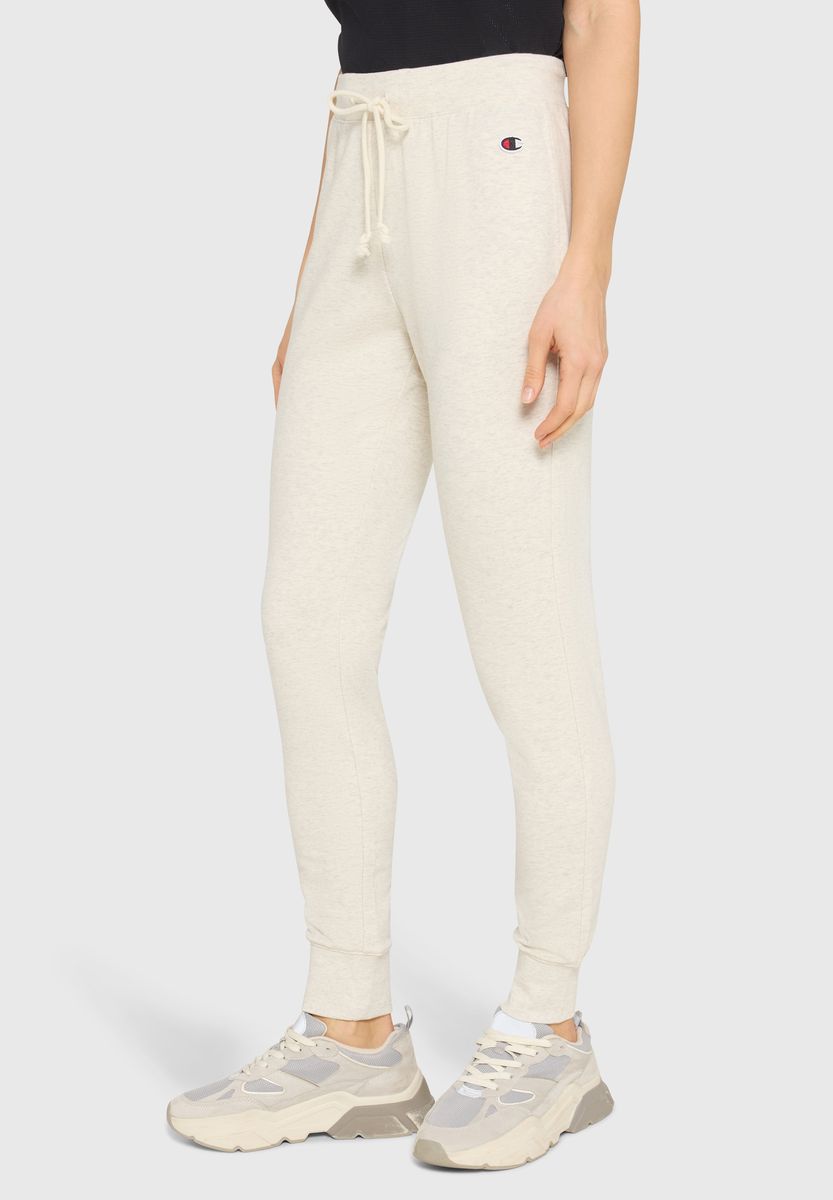 High-Waist Jogginghose in Knöchellänge
