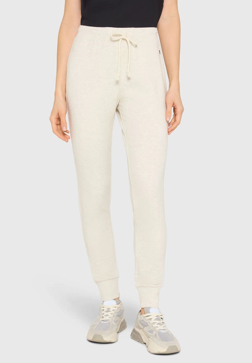 High-Waist Jogginghose in Knöchellänge