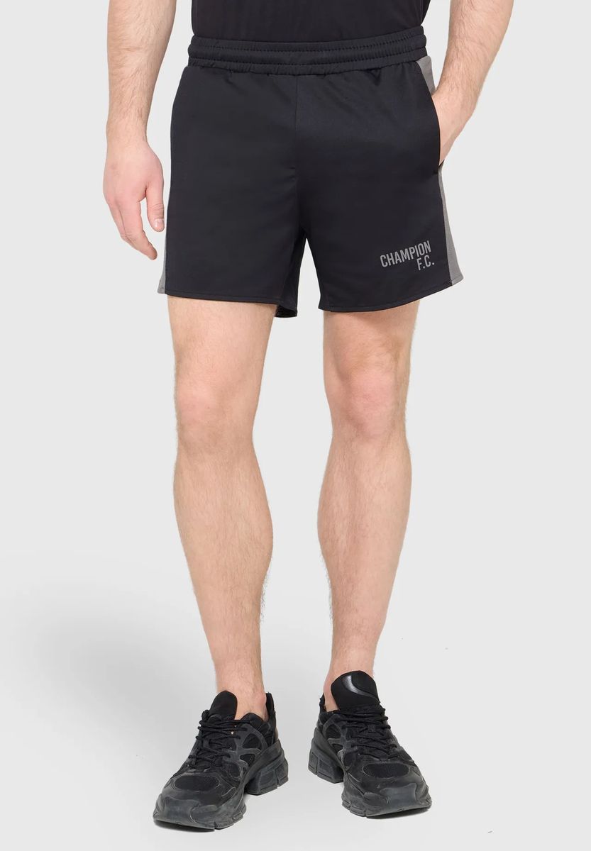 Sport-Shorts mit Kontrast-Einsätzen