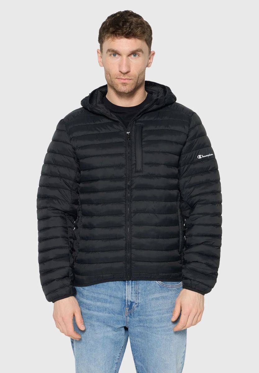 Leicht gesteppte Kapuzenjacke