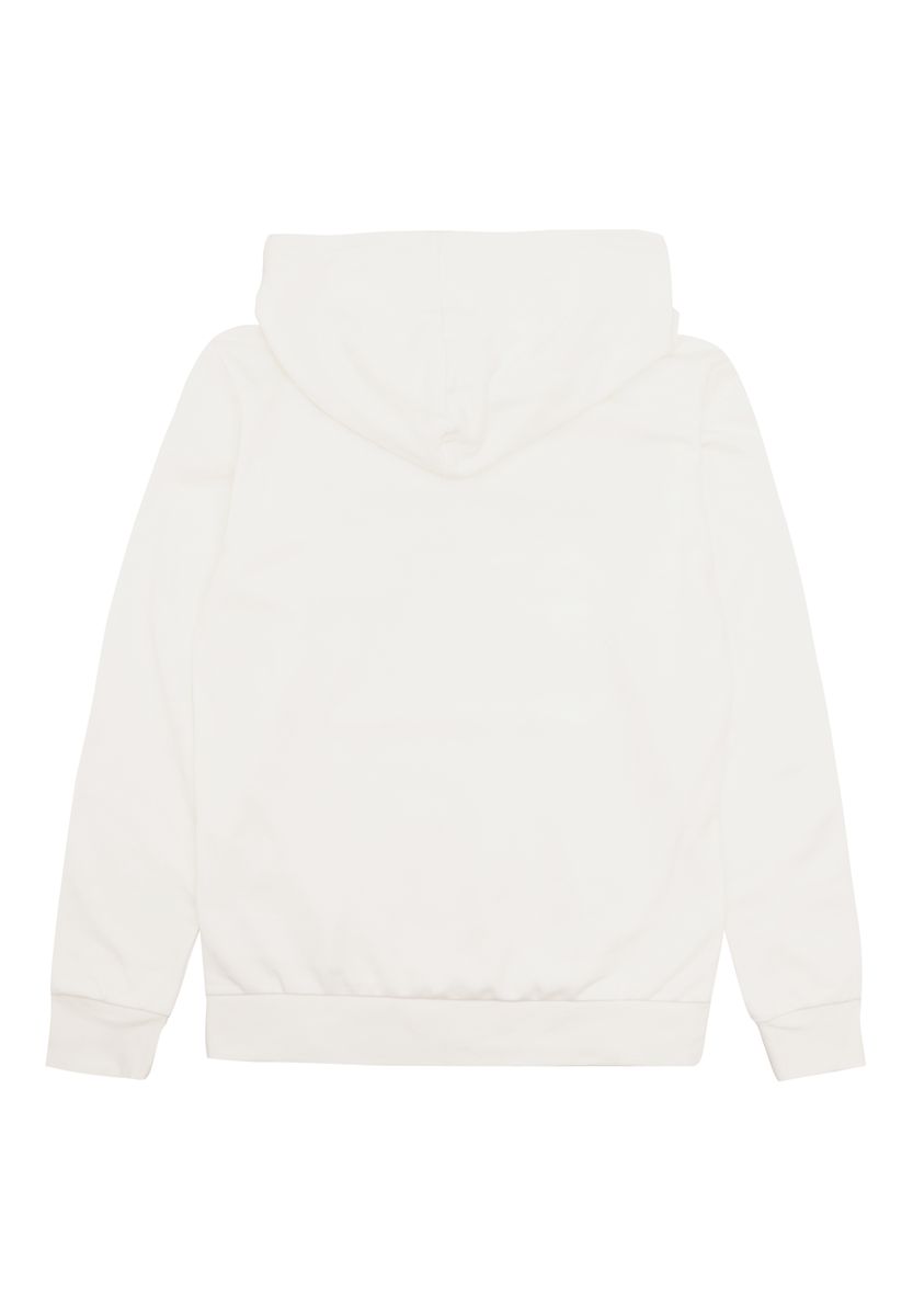 Minimalistischer Kapuzenpullover mit Logo-Stickerei