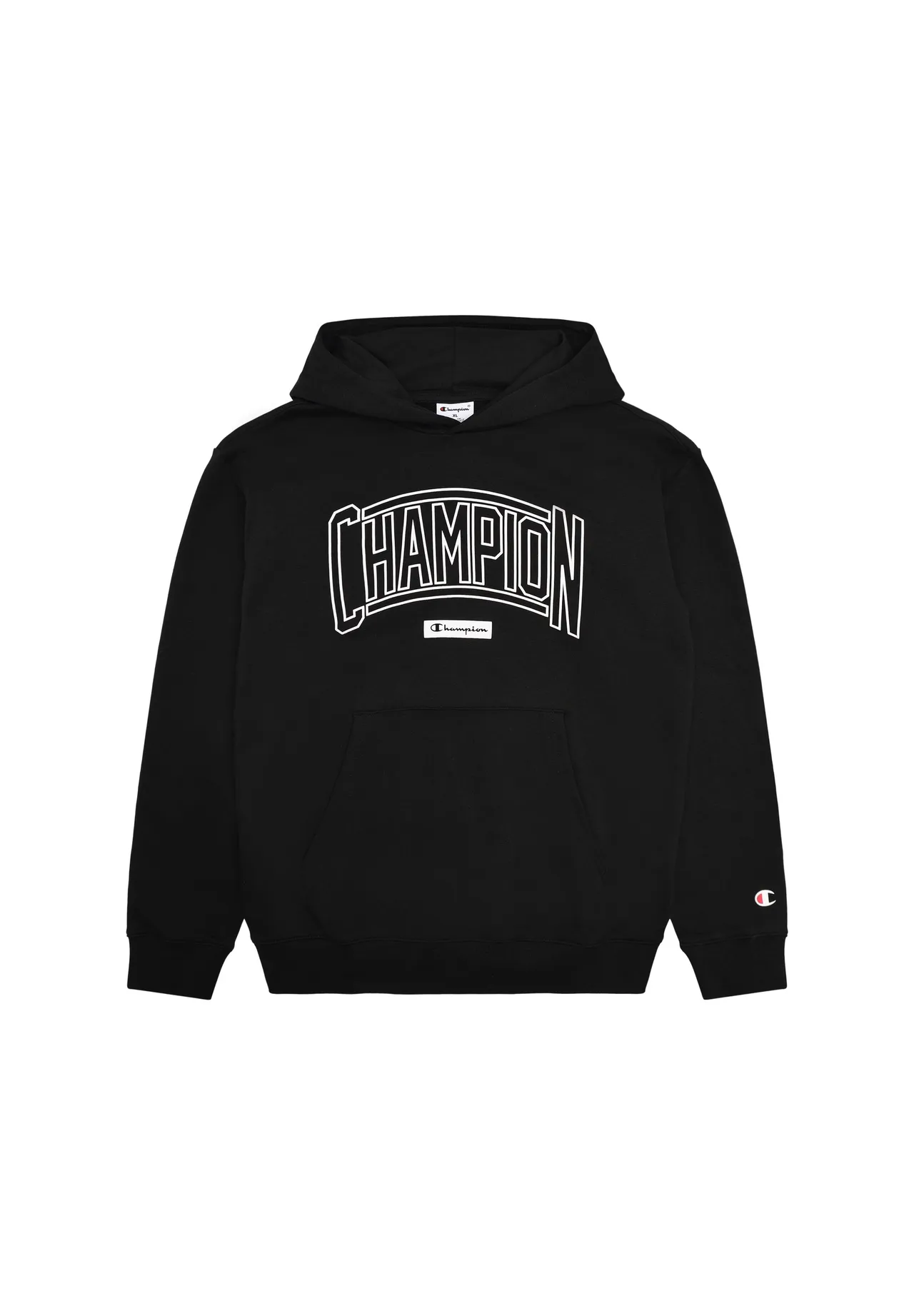 Kapuzenpullover mit grafischem Bogenlogo