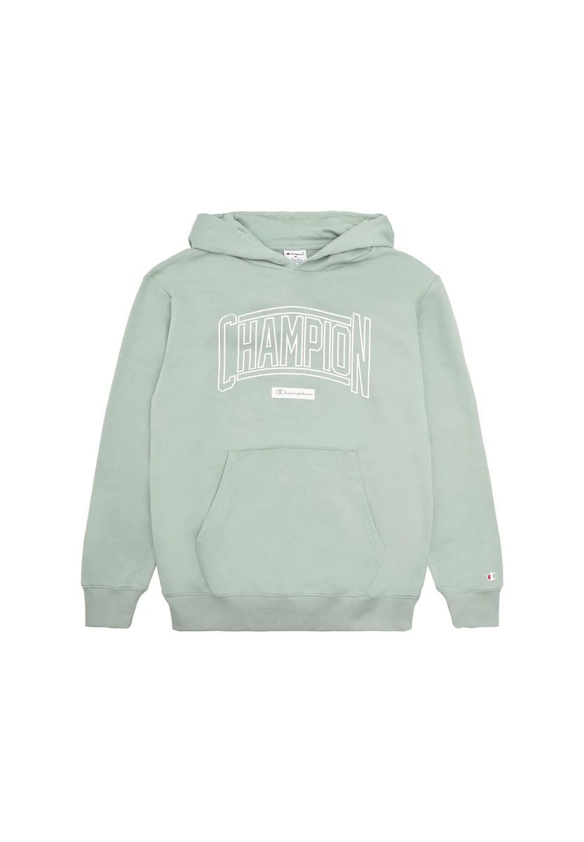 Hoodie mit bogenförmigem Schriftzug