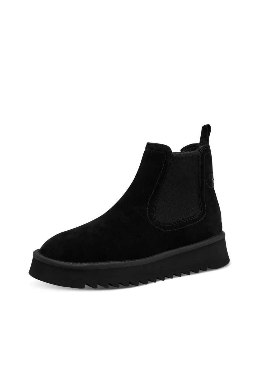 Klassische Chelsea Stiefelette aus Wildleder