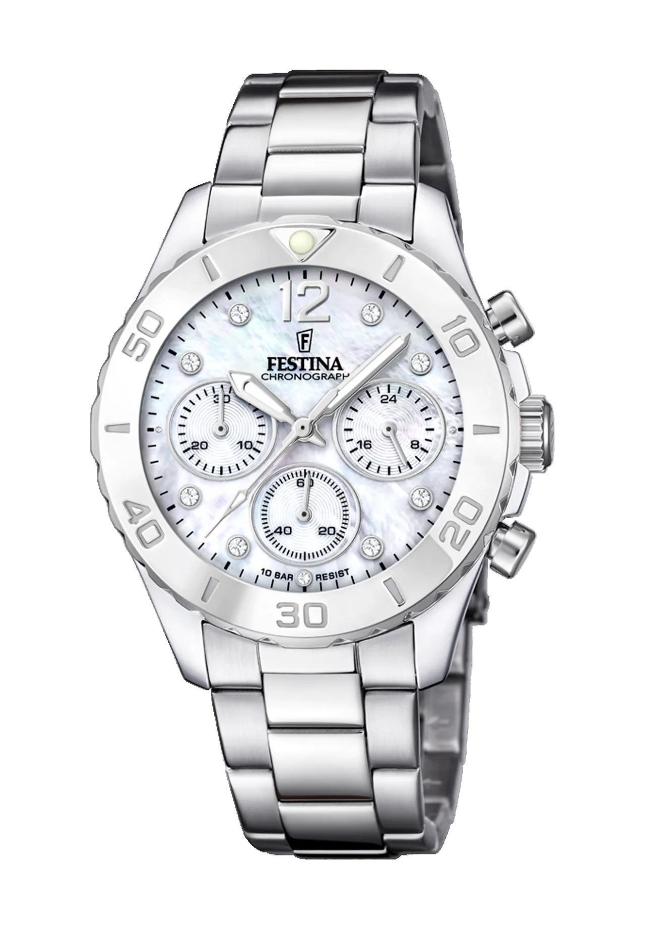 Chronograph aus Edelstahl
