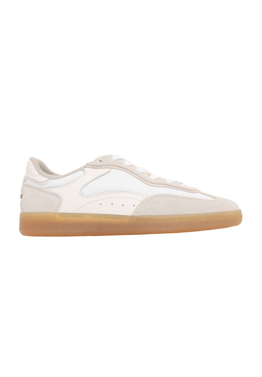 Retro-Sneaker aus Ledermix