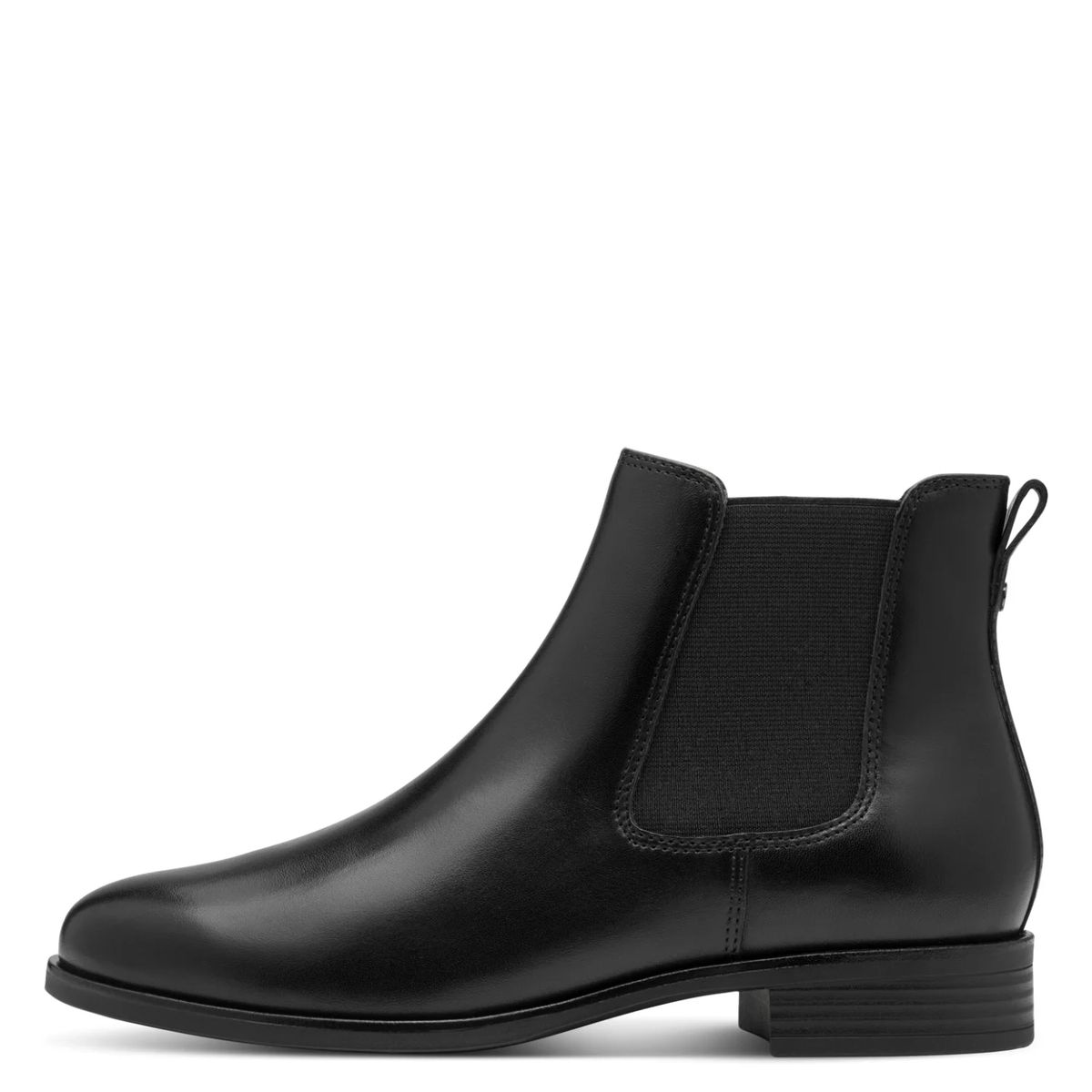 Klassische Chelsea Leder Stiefeletten