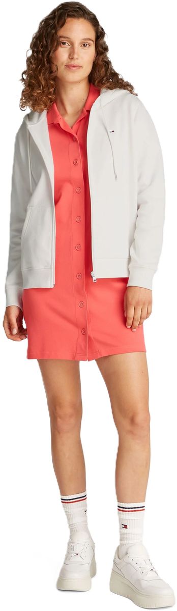 Klassische Kapuzen-Sweatjacke mit Reißverschluss