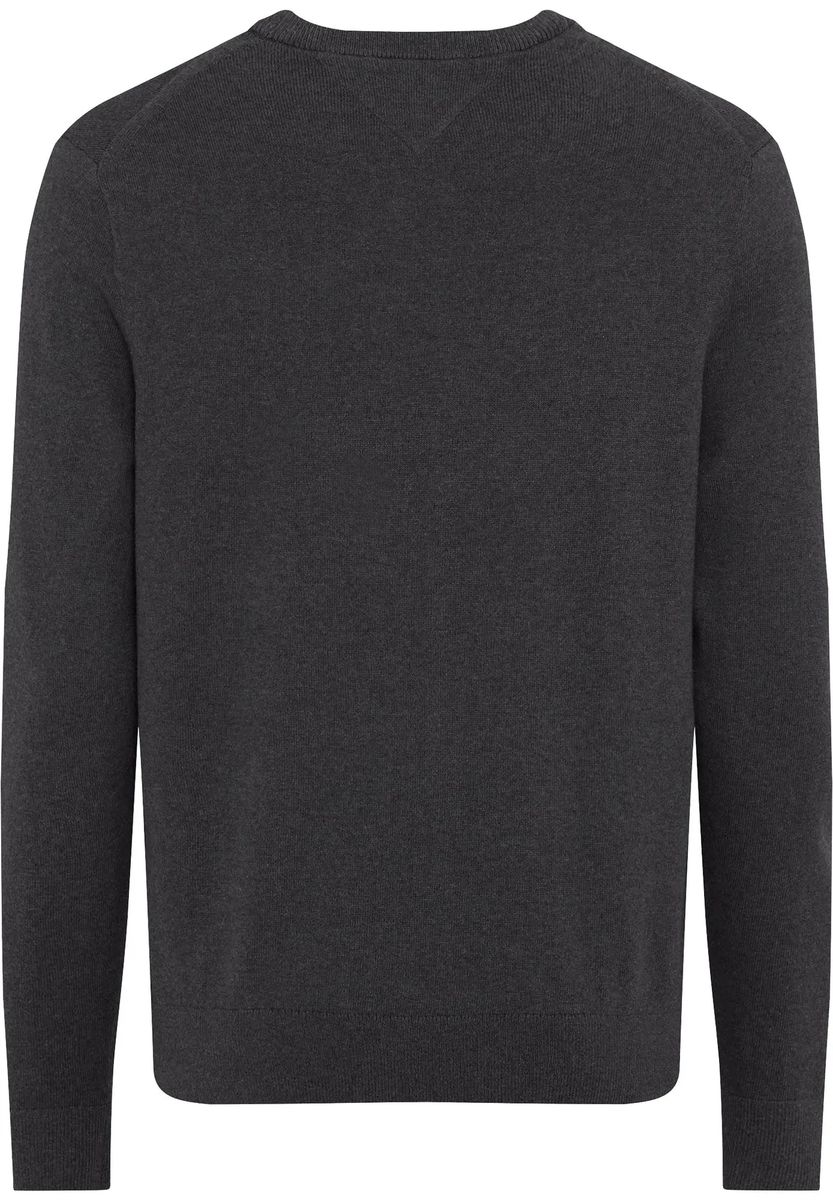 Klassischer Strickpullover mit Rundhalsausschnitt