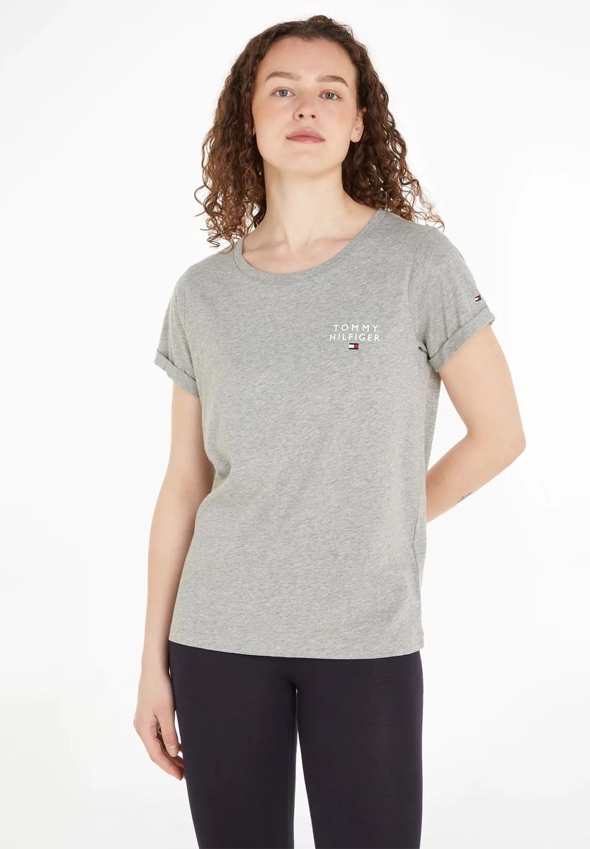 Klassisches T-Shirt mit Rundhalsausschnitt