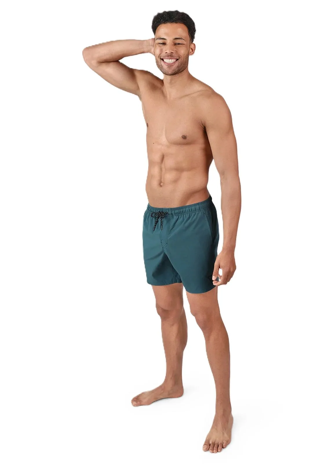 Stretch-Badeshorts mit elastischem Bund