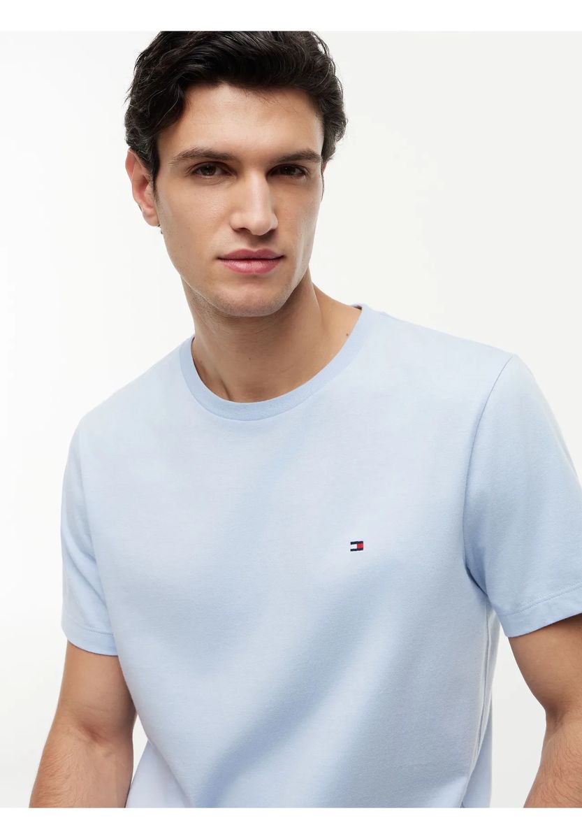 Klassisches Baumwoll-T-Shirt Regular Fit