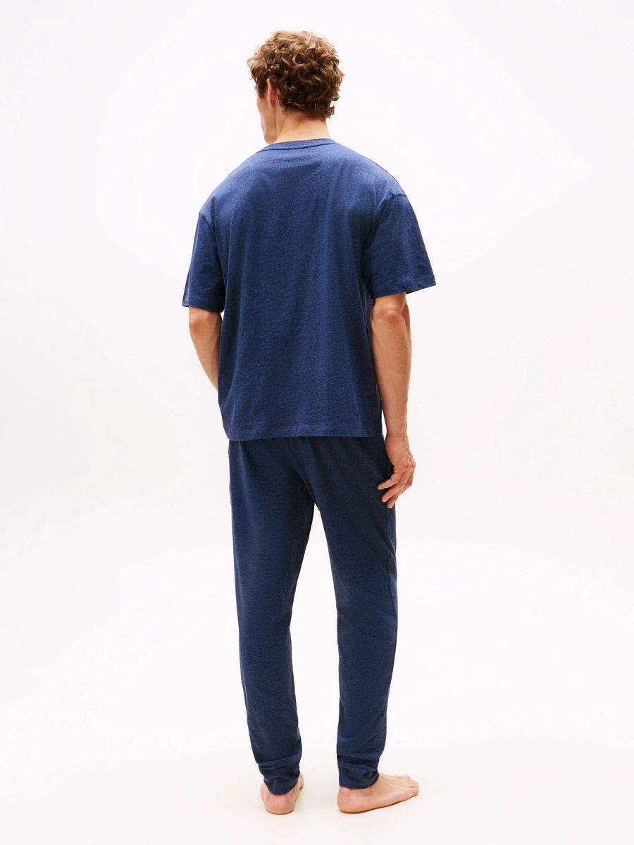 Lounge-T-Shirt mit Brusttasche
