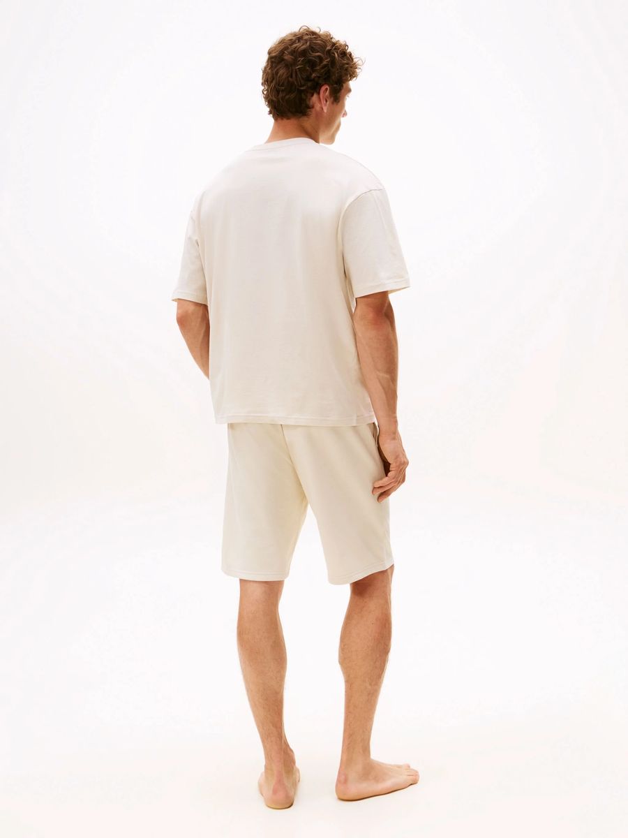 Lässiges Loungewear-T-Shirt aus Baumwolle