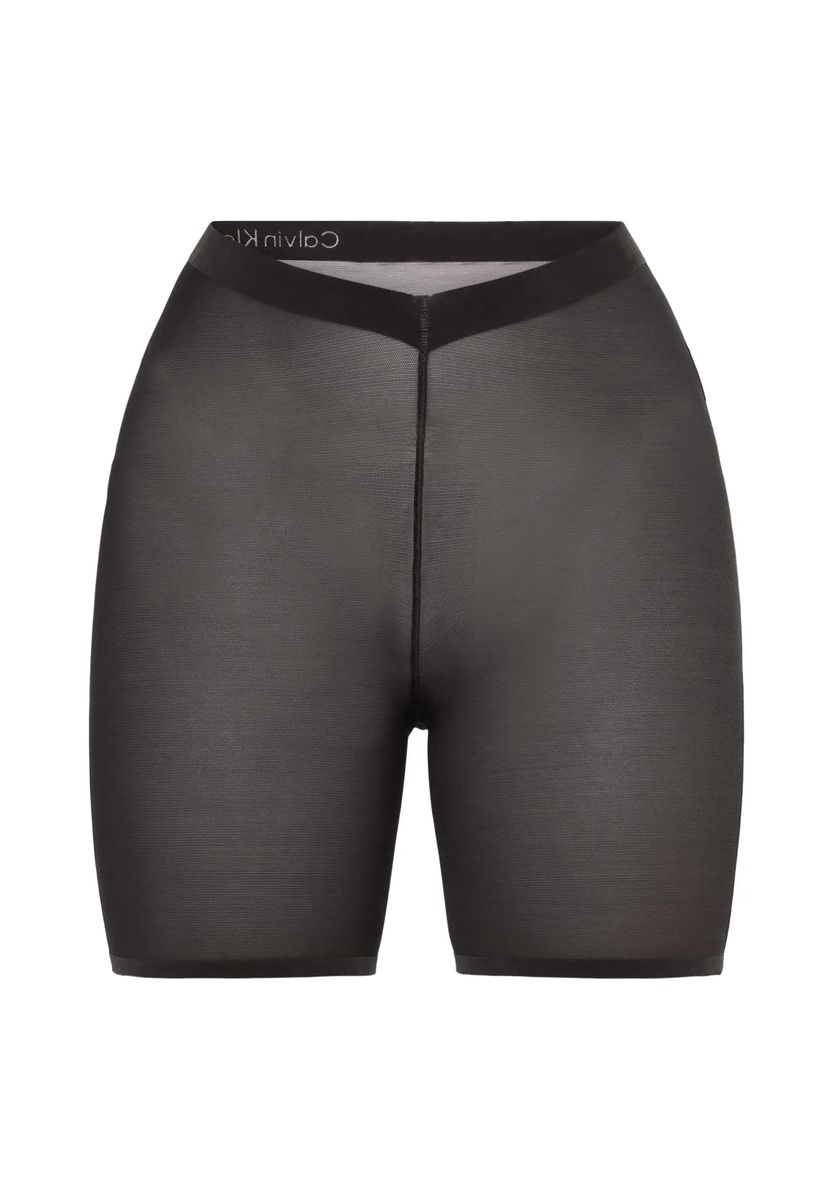Formende Mesh-Shorts mit Logo-Bund