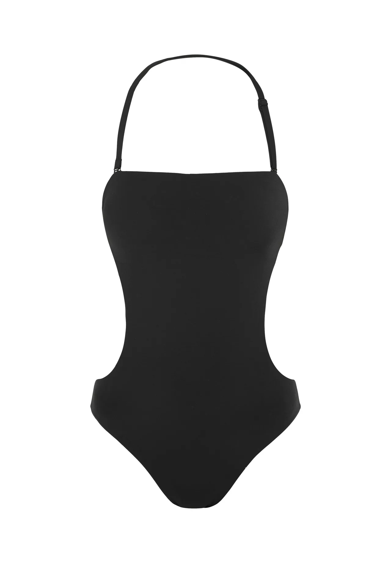 Eleganter Neckholder-Badeanzug mit Cut-outs