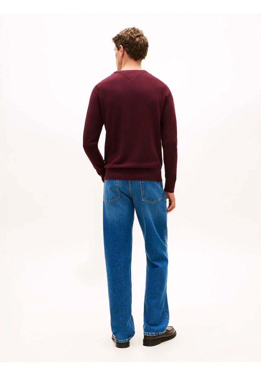 Klassischer Rundhals-Strickpullover
