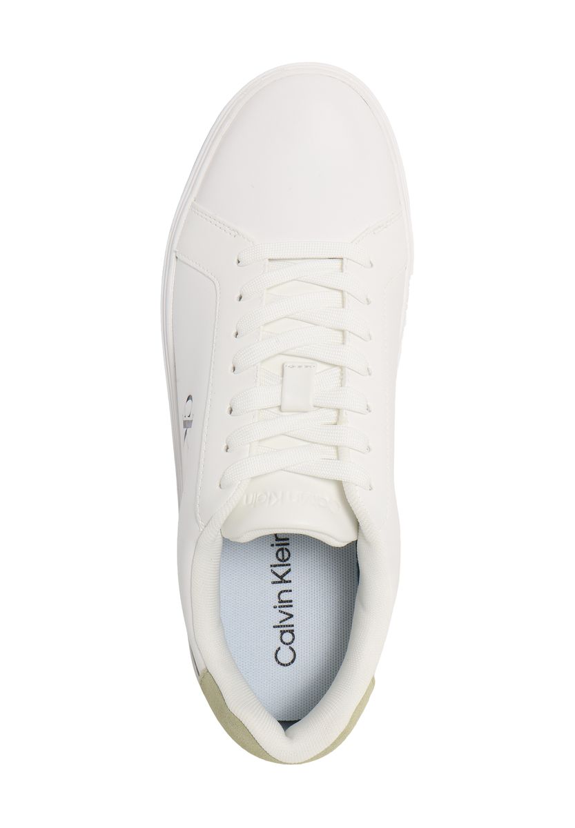 Klassische Leder-Low-Top-Sneaker