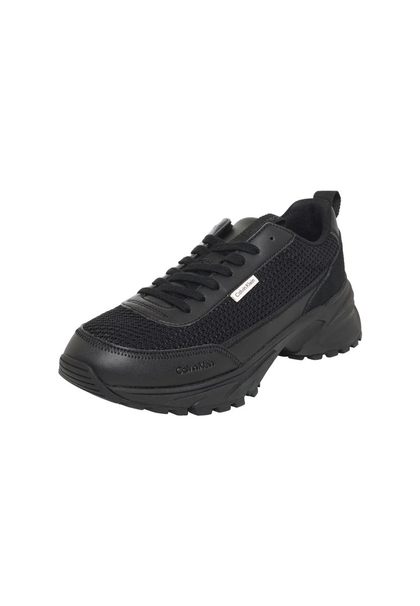 Sportliche Mesh-Sneaker mit Plateausohle