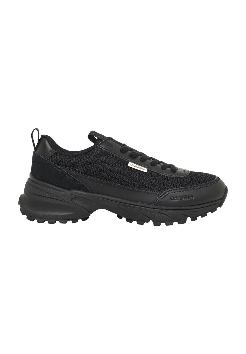 Sportliche Mesh-Sneaker mit Plateausohle