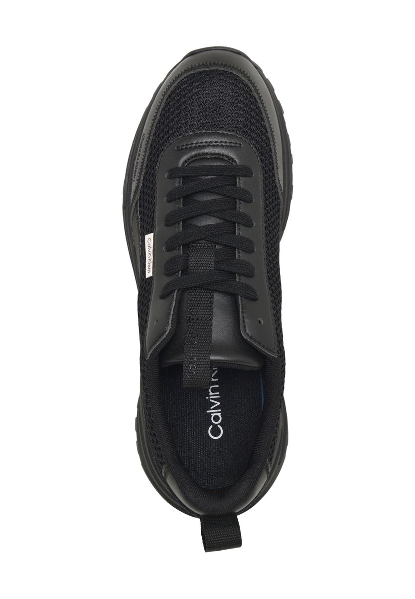 Sportliche Mesh-Sneaker mit Plateausohle