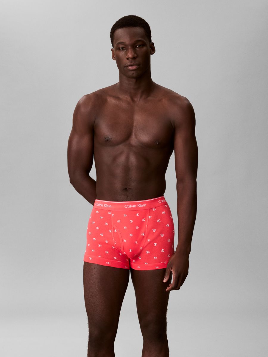 Trunk-Shorts mit Logo-Muster