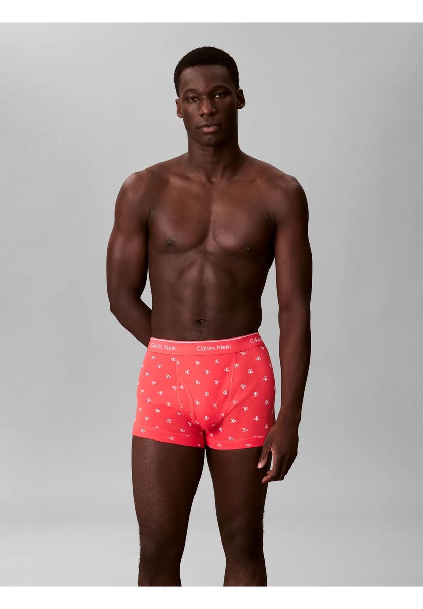 Trunk-Shorts mit Logo-Muster