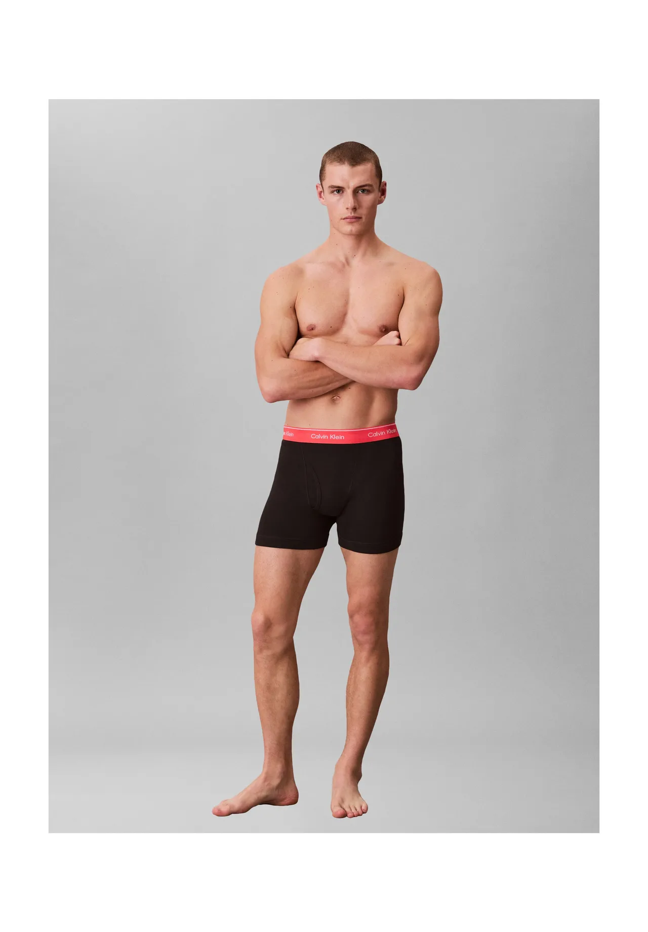 Baumwoll-Stretch Boxershorts 3er-Pack