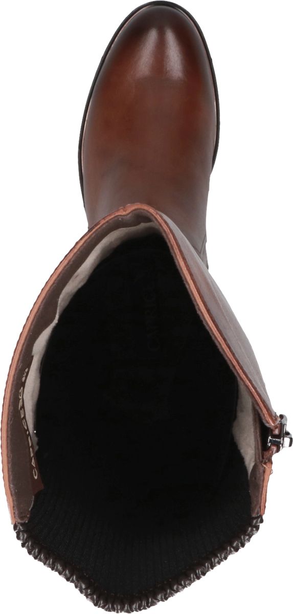Klassischer Leder Kniehoher Stiefel
