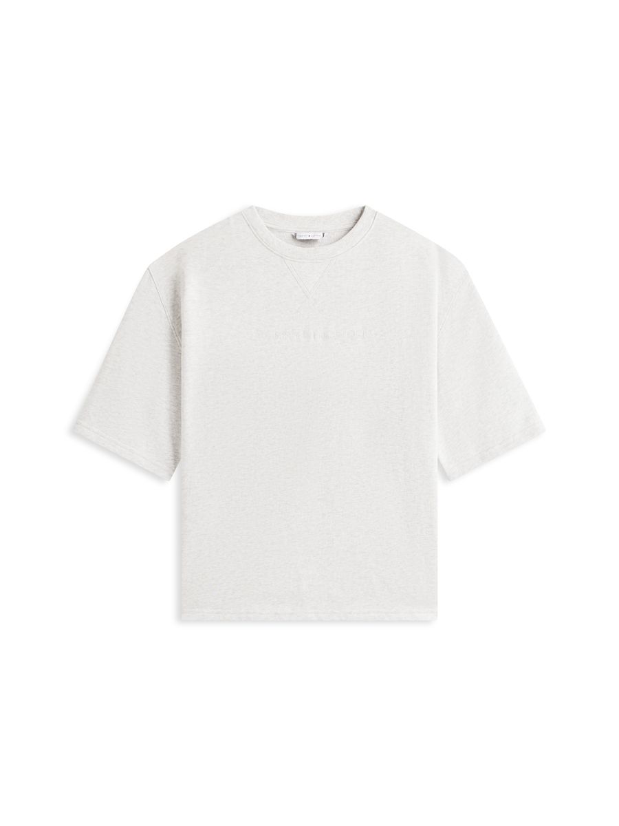 Kurzärmeliges Oversize Lounge-Sweatshirt