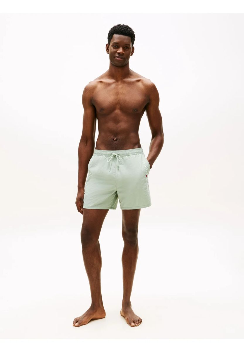 Schnelltrocknende Logo-Badeshorts