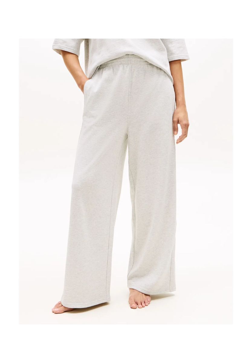 Essenzielle Loungewear-Hose mit weitem Bein